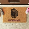 thumbnail image 2 of Logo Brands Montana Grizzlies Doormat, 2 of 5