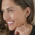 thumbnail image 6 of Lab Created Diamond Earrings in 14K Gold, 6 of 7