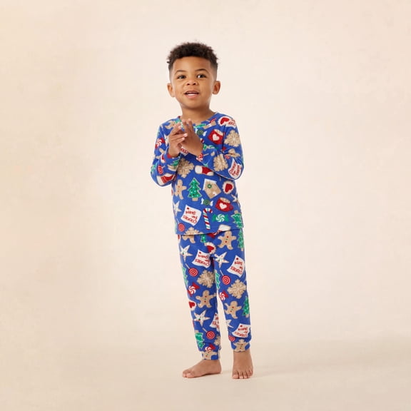 Member's Mark Toddler 2-Piece Holiday Pajamas