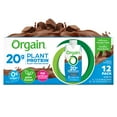 thumbnail image 1 of Orgain 20g Plant Based Protein Shake, Chocolate 11 fl. oz. 12 pk., 1 of 7