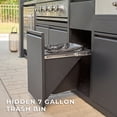 thumbnail image 8 of Backyard Discovery Luxury Galvanized Steel Covered Outdoor Kitchen w/ Grill & Pizza Oven, 8 of 26