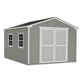 thumbnail image 2 of Handy Home Products Gable 10' x 16' Outdoor Wooden Shed, 2 of 15
