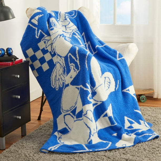 Sonic the Hedgehog Kids Super Soft Throw, 50