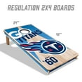 thumbnail image 5 of YouTheFan NFL 2’ x 4’ Cornhole Set, Choose Team, 5 of 6