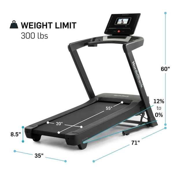 NordicTrack EXP Series 7i iFIT Treadmill with 7” Screen
