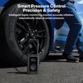 thumbnail image 3 of HOTO Electric Tire Inflator with Extended Hose for Car Bicycle Motorcycle Ball, 3 of 6