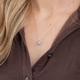 thumbnail image 6 of 1.46 CT.T.W. Lab Created Diamond Pendant Necklace in 14K Gold, 6 of 8