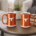 thumbnail image 5 of Logo Brands Texas Longhorns 14oz Relief Mug Set, 5 of 5