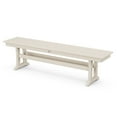 thumbnail image 5 of POLYWOOD Gulf Shores Farmhouse Trestle Dining Set, 6pc, 5 of 9