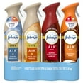 thumbnail image 1 of Febreze Air Effects Air Freshener Spray, Linen & Sky + Heavy Duty, 4 ct., 35.2 oz., 1 of 10