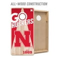 thumbnail image 3 of YouTheFan Nebraska Cornhuskers 2'x4' Cornhole Board Set, 3 of 6