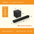 thumbnail image 2 of VIZIO V-Series 2.1 Channel Soundbar, 2 of 10