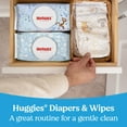 thumbnail image 9 of Huggies Natural Care Baby Wipes, Cucumber and Green Tea, 17 pk., 1088 Wipes, 9 of 11