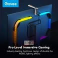 thumbnail image 4 of Govee RGBIC DreamView G1S Gaming Monitor Light, 24in. to 34in., 4 of 10