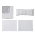 thumbnail image 2 of Becki Owens Cherie Stripe 4-Piece Matelassé Duvet Cover Set, Assorted Colors, 2 of 6