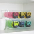 thumbnail image 1 of Smart Design 2-Pack Clear Stackable Bottle Organizer, 1 of 6