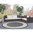 thumbnail image 3 of Safavieh Resort Indoor/Outdoor Round Rug Collection, 6' 7", 3 of 3