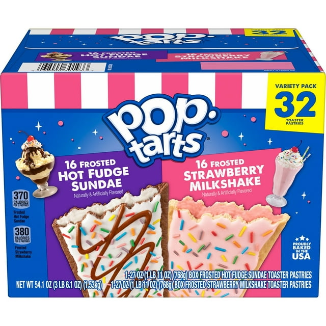 Pop-Tarts Frosted Variety Pack, 32 ct.