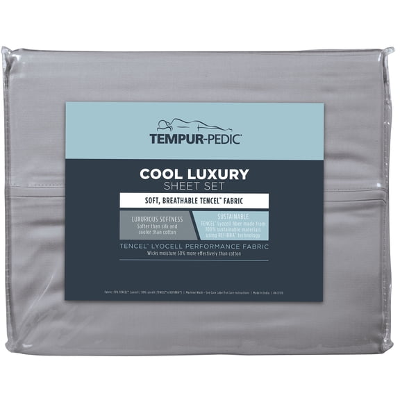 Tempur-Pedic Cool Luxury Sheet Set, Assorted Sizes