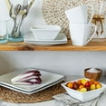 thumbnail image 4 of Over&back 32-Piece Squared Dinnerware Set, 4 of 8