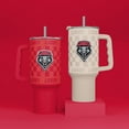 thumbnail image 2 of Logo Brands New Mexico Lobos 40 oz. Stainless Steel Tumbler Set, 2 of 6