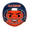 thumbnail image 1 of Logo Brands Illinois Fighting Illini Puff Pillow, 1 of 5