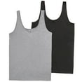 thumbnail image 1 of Ellen Tracy 2pk Women’s Reversible Seamless Cami, 1 of 4