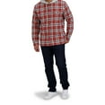 thumbnail image 8 of Aeropostale Men's Flannel Button-Down Hoodie, 8 of 10