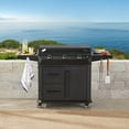 thumbnail image 4 of Member's Mark 36" Intelligent Propane Gas Griddle w/ Cart and Cover, 4 of 7