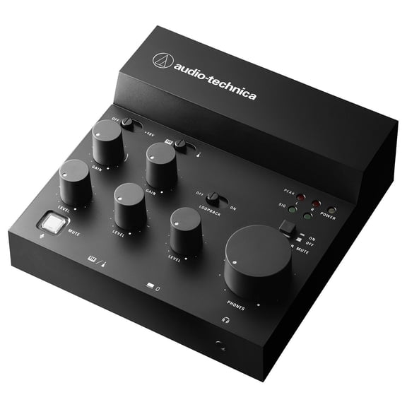 Audio-Technica AT-UMX3 USB Audio Mixer for Livestreaming
