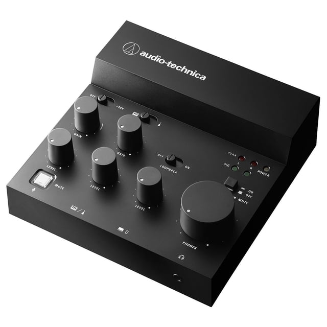 Audio-Technica AT-UMX3 USB Audio Mixer for Livestreaming