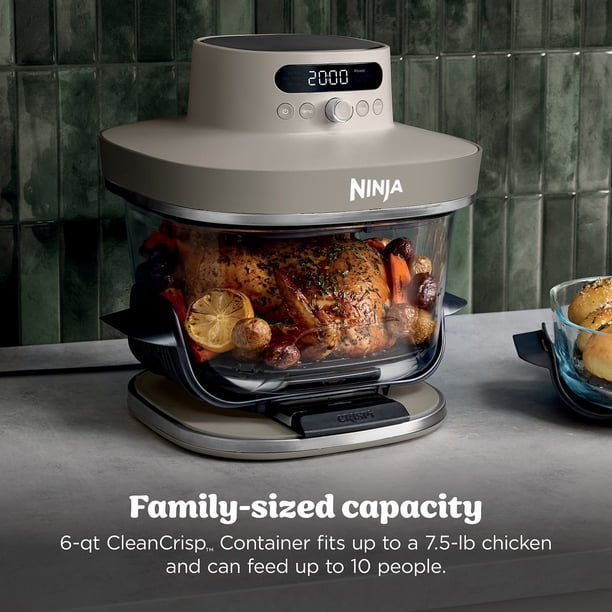 Ninja Crispi® Pro 6-in-1 Glass Countertop Air Fryer