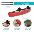 thumbnail image 4 of Lifetime Kodiak 13' Canoe, Paddles Included, 4 of 14