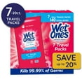 thumbnail image 2 of Wet Ones Antibacterial Hand Wipes, Fresh Scent (20 ct., 7 pk.), 2 of 9