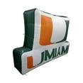thumbnail image 5 of Logo Brands Miami Hurricanes Pre-Lit 7’x10’ Team Inflatable, 5 of 6