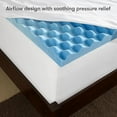 thumbnail image 3 of Serta 3-Inch Gel Memory Foam Airflow Mattress Topper, Assorted Sizes, 3 of 5