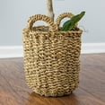 thumbnail image 3 of Faux 30" Fig Tree in Woven Basket, 3 of 6