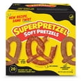thumbnail image 1 of SuperPretzel Soft Pretzels, King Size, Frozen, 20 ct., 1 of 8