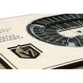 thumbnail image 4 of YouTheFan NHL 5-Layer Stadium View 3D Wall Art, Assorted Teams, 4 of 5