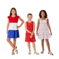 thumbnail image 1 of Member's Mark Girls 3-Pack Knit Dresses, 1 of 18