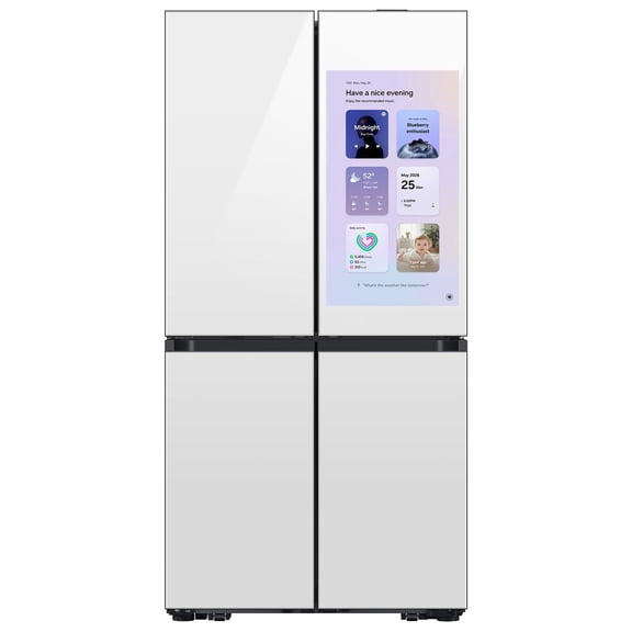 Samsung 29 cu. ft. Bespoke 4-Door Flex Full Depth Refrigerator w/ AI Family Hub