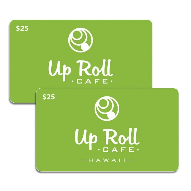 Up Roll Café $50 Gift Card Multi-Pack, 2 x $25