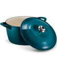 thumbnail image 4 of Tramontina Enameled Cast Iron 7-Quart Covered Round Dutch Oven, 4 of 10