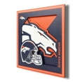 thumbnail image 1 of YouTheFan NFL 12” x 12” 3D Logo Wall Art, 1 of 5