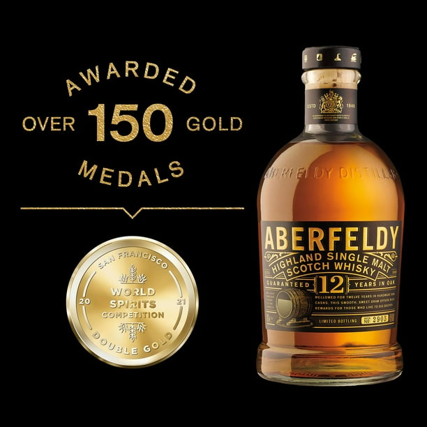 Aberfeldy 12 Year Old Single Malt Scotch Whisky 750 ml - Samsclub.com