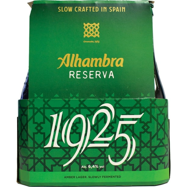 Alhambra Reserva 1925 Pilsner Lager Beer, 11.2 fl. oz. bottle, 6 pk