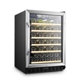thumbnail image 1 of Lanbo 24 Inch 51 Bottle Wine Cooler Fridge, 1 of 15