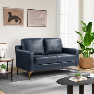 Serta Fleming Faux Leather Loveseat
