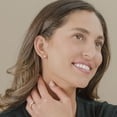 thumbnail image 6 of Lab Created Diamond Earrings in 14K Gold, 6 of 7
