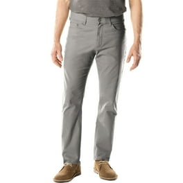 sam's club mens dress pants Member's Mark Men's Straight Fit Mason 5 Pocket Stretch Pant (Faded Green, 32x32)